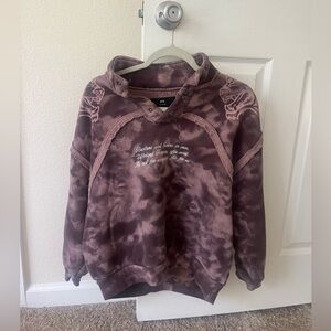 Darc sport purple marbled pullover